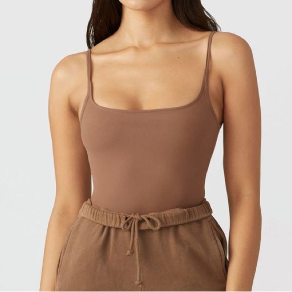 Josh brown smoothing cami in sueded mocha
